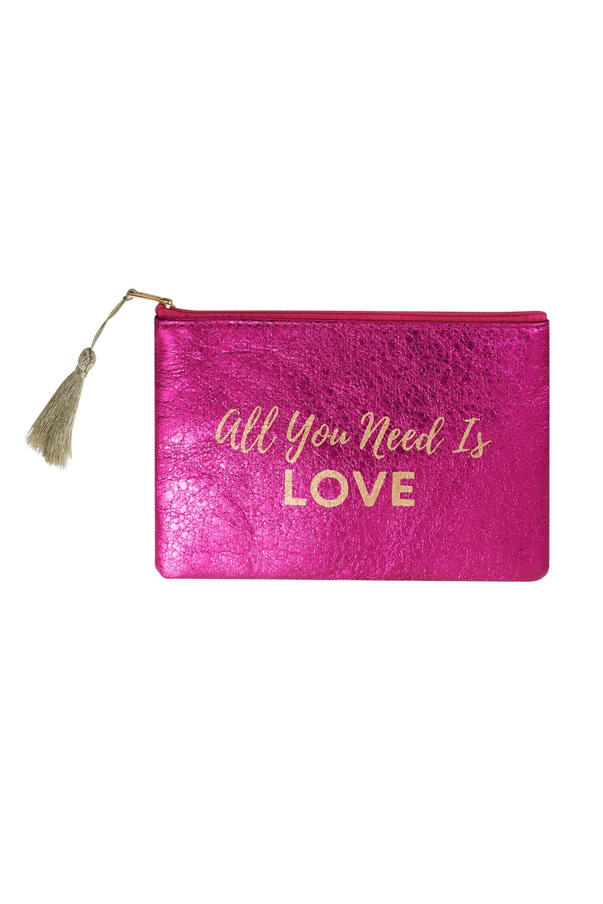 Make-up tas 'All you need is love' - Verschillende kleuren