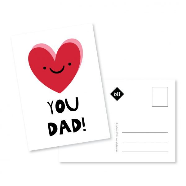 Wenskaart - Love you Dad