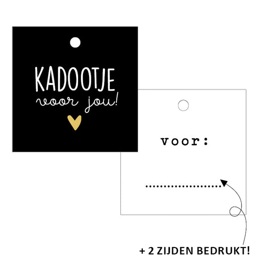 Cadeaulabel - Kadootje voor jou