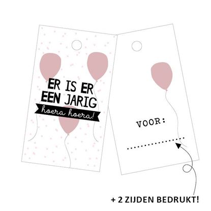 Label "Er is er een jarig"