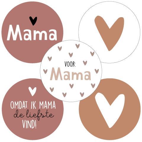 Stickers Mama & Papa