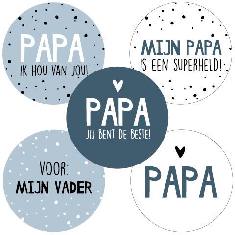 Stickers Mama & Papa